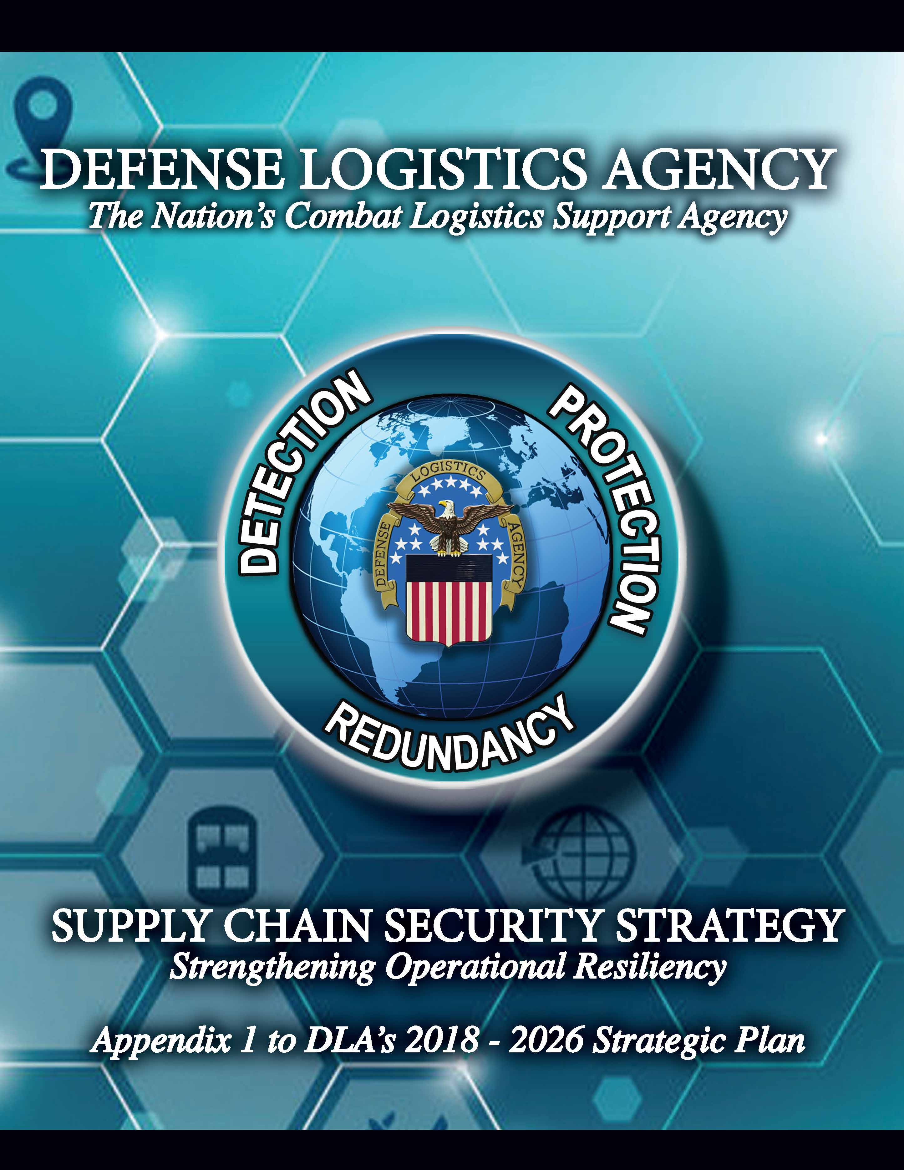 Cover image of the DLA Supply Chain Security Strategy